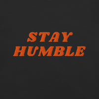 Load image into Gallery viewer, Stay Humble Bitcoin Embroidered T-Shirt-fomo21
