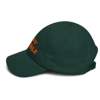Load image into Gallery viewer, Stay Humble (Orange Embroidery) Bitcoin Dad Hat-fomo21
