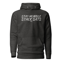 Load image into Gallery viewer, Stay Humble Stack Sats Bitcoin Hoodie Sweatshirt-fomo21
