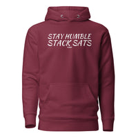 Load image into Gallery viewer, Stay Humble Stack Sats Bitcoin Hoodie Sweatshirt-fomo21
