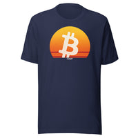 Load image into Gallery viewer, Sunset Satoshi Bitcoin T-Shirt-T-Shirt-fomo21
