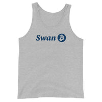 Load image into Gallery viewer, Swan Bitcoin Logo Men's Tank Top-Men's Tank Top-fomo21
