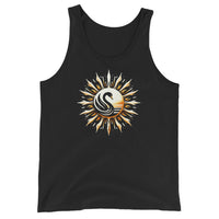 Load image into Gallery viewer, Swan Bitcoin Sun God Men's Tank Top-fomo21

