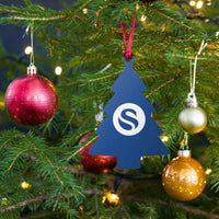 Load image into Gallery viewer, Swan Bitcoin Wooden Christmas Ornament-fomo21
