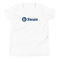 Load image into Gallery viewer, Swan Legacy Logo Bitcoin Youth T-Shirt-fomo21

