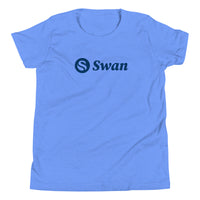 Load image into Gallery viewer, Swan Legacy Logo Bitcoin Youth T-Shirt-fomo21
