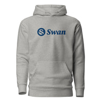 Load image into Gallery viewer, Swan Primary Legacy Logo Bitcoin Hoodie Sweatshirt-Pullover Hoodie Sweatshirt-fomo21
