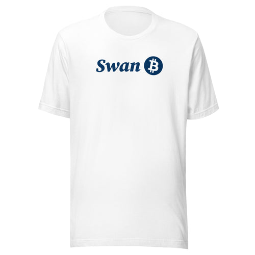 Swan Primary Logo Bitcoin T-Shirt-fomo21