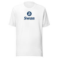 Load image into Gallery viewer, Swan Primary Vertical Logo Bitcoin T-Shirt-fomo21
