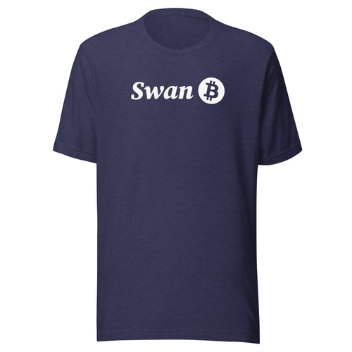 Swan Snow Logo Bitcoin T-Shirt-fomo21