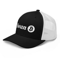 Load image into Gallery viewer, Swan Snow Logo Bitcoin Trucker Hat-fomo21

