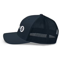 Load image into Gallery viewer, Swan Snow Logo Bitcoin Trucker Hat-fomo21

