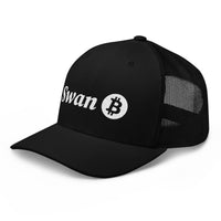 Load image into Gallery viewer, Swan Snow Logo Bitcoin Trucker Hat-fomo21
