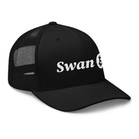 Load image into Gallery viewer, Swan Snow Logo Bitcoin Trucker Hat-fomo21
