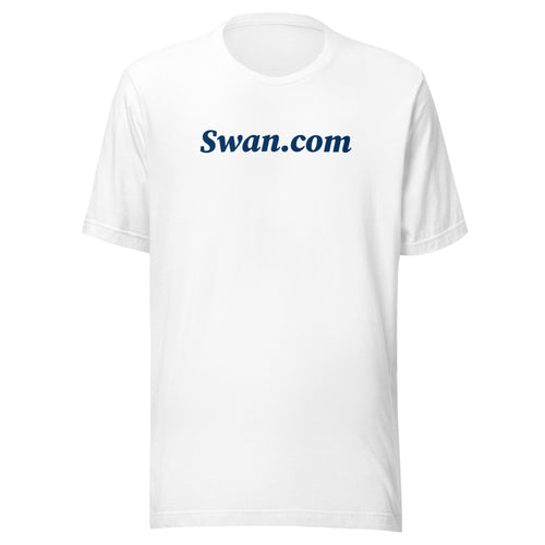 Swan.com Primary Wordmark Bitcoin T-Shirt-fomo21