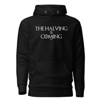 Load image into Gallery viewer, The Halving Bitcoin Hoodie Sweatshirt-Pullover Hoodie Sweatshirt-fomo21
