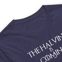 Load image into Gallery viewer, The Halving Is Coming Bitcoin T-Shirt-fomo21
