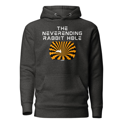 The Neverending Rabbit Hole Bitcoin Hoodie Sweatshirt-fomo21