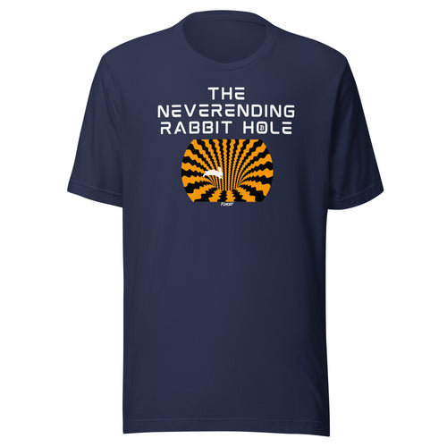 The Neverending Rabbit Hole Bitcoin T-Shirt-fomo21