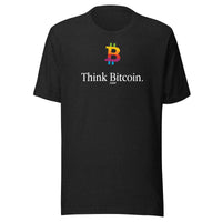 Load image into Gallery viewer, Think Bitcoin T-Shirt-fomo21
