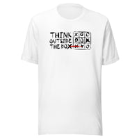 Load image into Gallery viewer, Think Outside the Box Tic-Tac-Toe T-Shirt-fomo21
