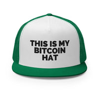 Load image into Gallery viewer, This Is My Bitcoin Hat Trucker Hat-Trucker Hat-fomo21

