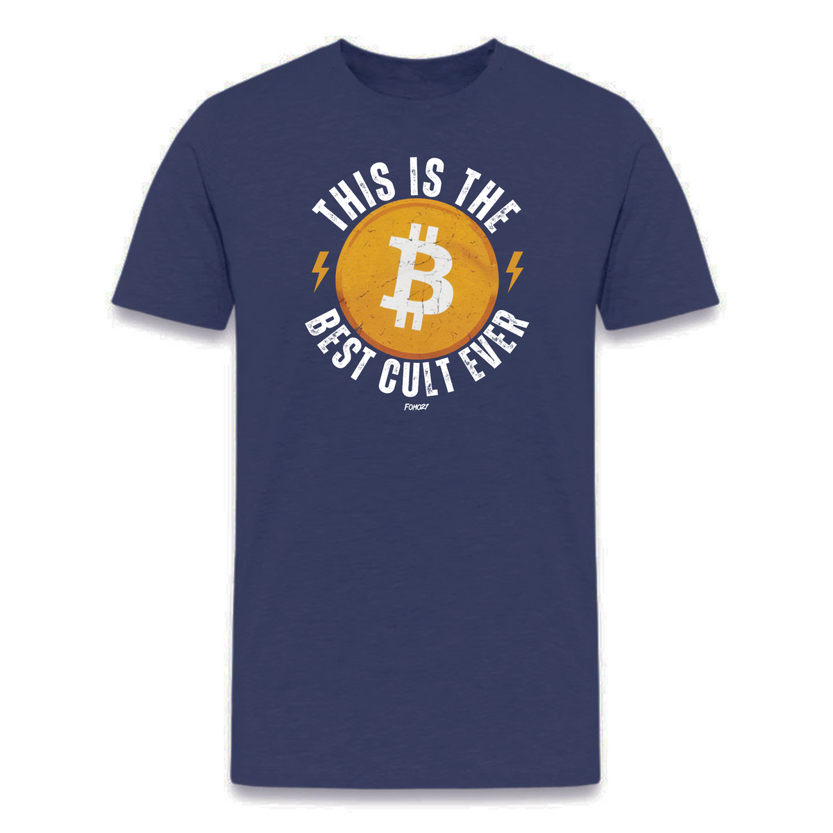 This Is The Best Cult Ever Bitcoin T-Shirt Navy