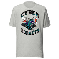 Load image into Gallery viewer, Throwback Cyber Hornets Bitcoin T-Shirt-T-Shirt-fomo21
