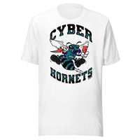 Load image into Gallery viewer, Throwback Cyber Hornets Bitcoin T-Shirt-T-Shirt-fomo21
