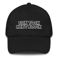 Load image into Gallery viewer, Tick Tock Next Block Bitcoin Dad Hat-fomo21
