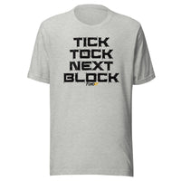 Load image into Gallery viewer, Tick Tock Next Block Bitcoin T-Shirt-fomo21
