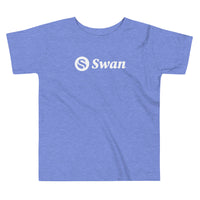 Load image into Gallery viewer, Swan Logo Bitcoin Toddler T-Shirt - fomo21

