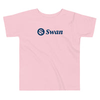Load image into Gallery viewer, Swan Logo Bitcoin Toddler T-Shirt - fomo21
