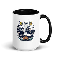 Load image into Gallery viewer, Trick Or Bitcoin Coffee Mug-Coffee Mug-fomo21
