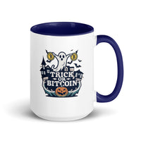 Load image into Gallery viewer, Trick Or Bitcoin Coffee Mug-Coffee Mug-fomo21
