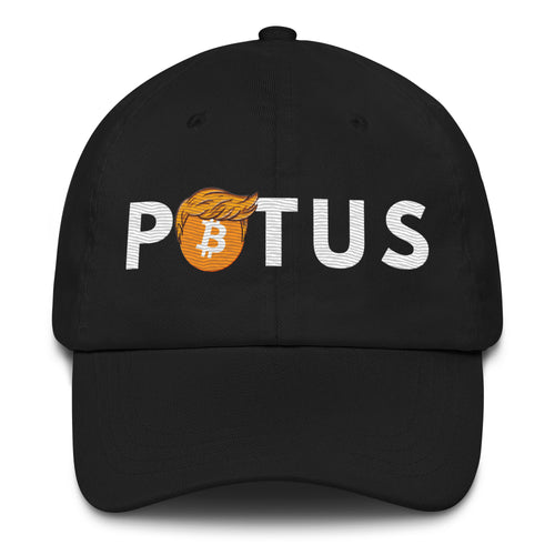 Trump 2024 Bitcoin POTUS Dad Hat-fomo21