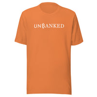 Load image into Gallery viewer, Unbanked Movie (White) T-Shirt-T-Shirt-fomo21
