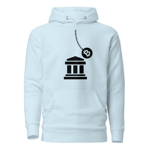 Unbanked Wrecking Ball Logo Hoodie Sweatshirt-fomo21