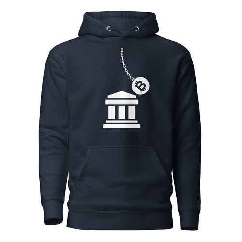 Unbanked Wrecking Ball White Logo Hoodie Sweatshirt-fomo21