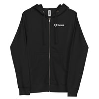 Load image into Gallery viewer, Swan Logo Bitcoin Zip-up Hoodie Sweatshirt - fomo21
