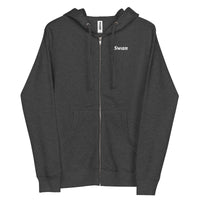 Load image into Gallery viewer, Big Time Swan Logo Bitcoin Zip-up Hoodie Sweatshirt - fomo21
