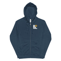 Load image into Gallery viewer, Big Time HODL Bitcoin Zip-up Hoodie Sweatshirt - fomo21

