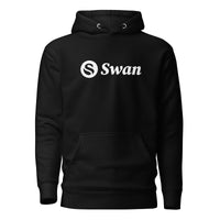Load image into Gallery viewer, Swan Snow Logo Bitcoin Hoodie Sweatshirt - fomo21
