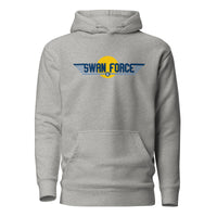 Load image into Gallery viewer, Swan Force Logo Bitcoin Hoodie Sweatshirt - fomo21
