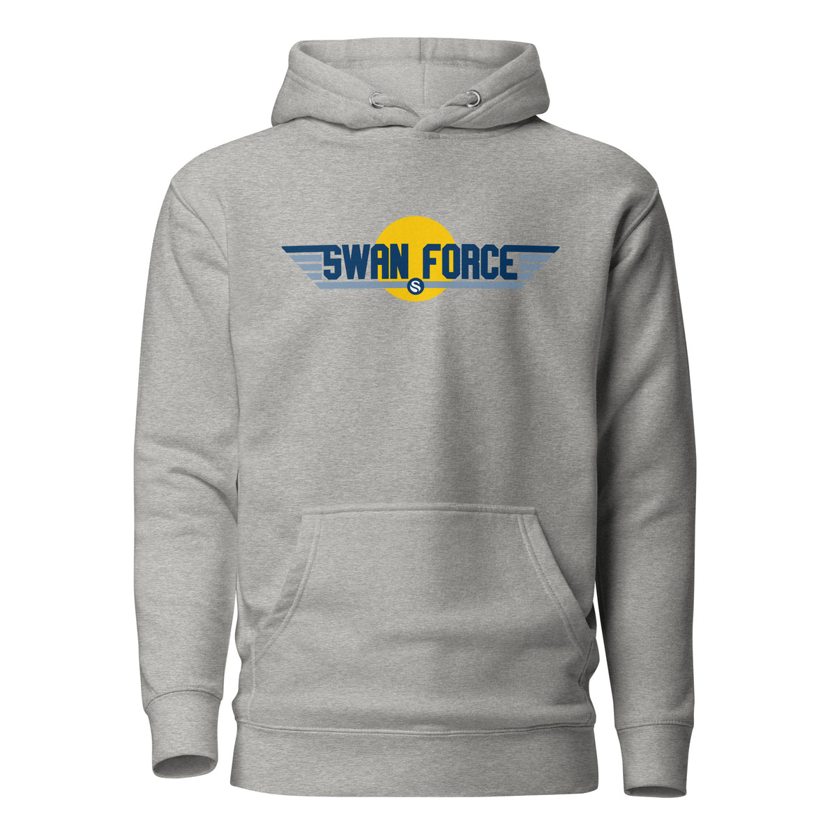 Swan Force Logo Bitcoin Hoodie Sweatshirt - fomo21