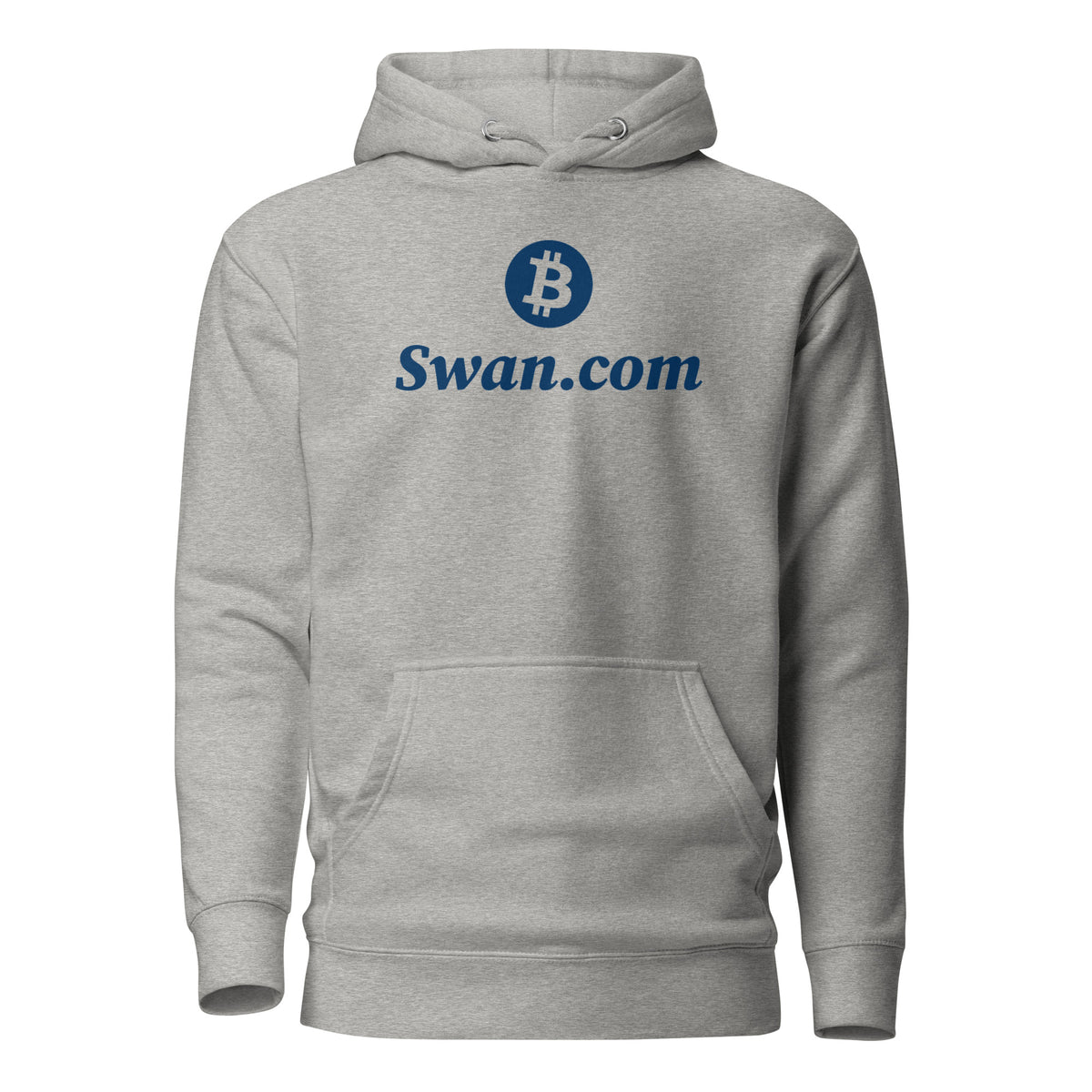 Swan.com Primary Vertical Logo Bitcoin Hoodie Sweatshirt