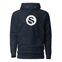 Load image into Gallery viewer, Swan Snow Icon Bitcoin Hoodie Sweatshirt - fomo21

