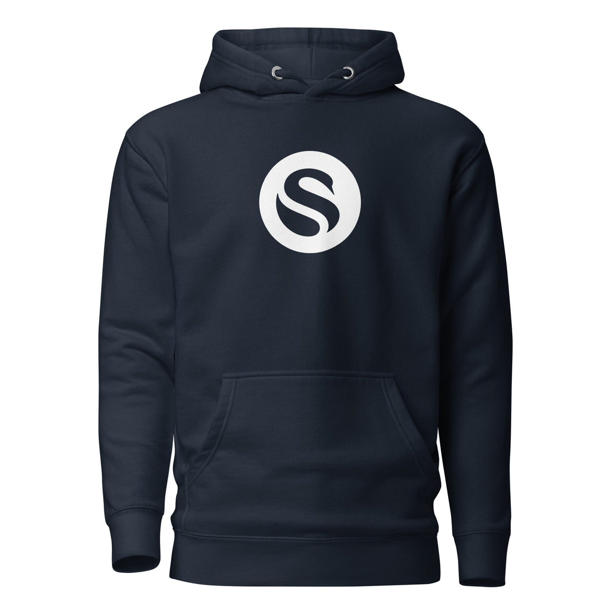 Swan Snow Icon Bitcoin Hoodie Sweatshirt - fomo21