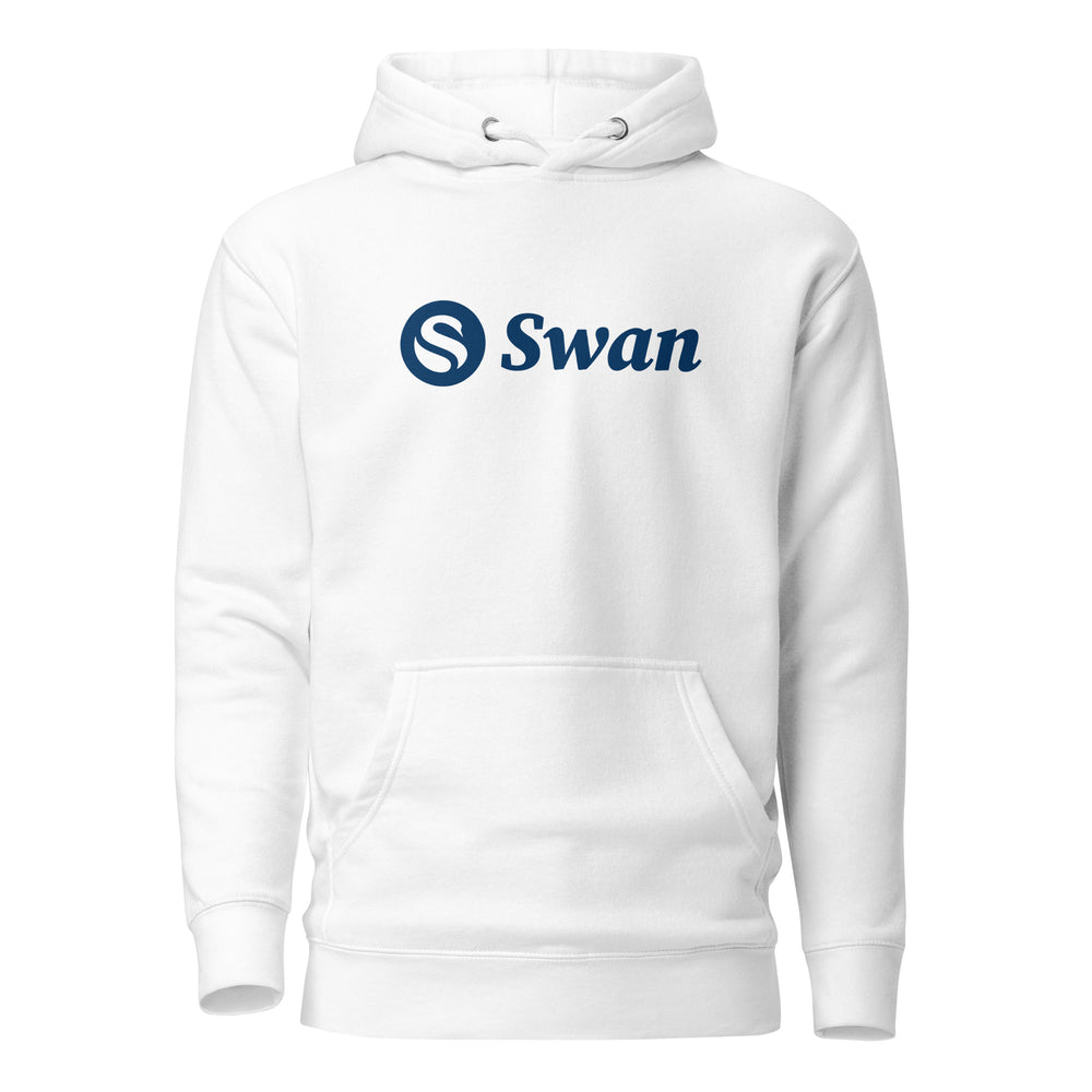 Swan Primary Logo Bitcoin Hoodie Sweatshirt - fomo21