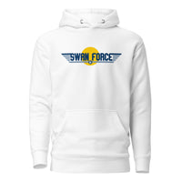 Load image into Gallery viewer, Swan Force Logo Bitcoin Hoodie Sweatshirt - fomo21
